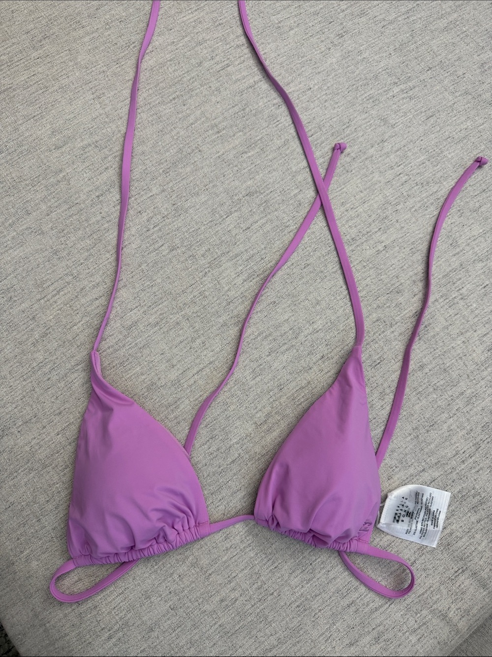 Billabong Lilac Triangle Bikini Top